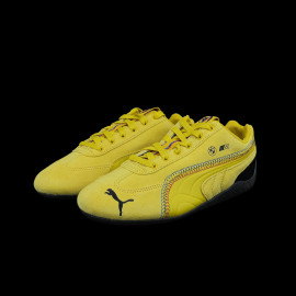 BMW shoes M3 Speedcat + Keyring + Collector's Box Puma Leather / Carbon-effect Phoenix Yellow 309309-02 - unisex
