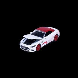Mercedes-AMG SL63 Weiß / Rot 1/64 Majorette 8502101000