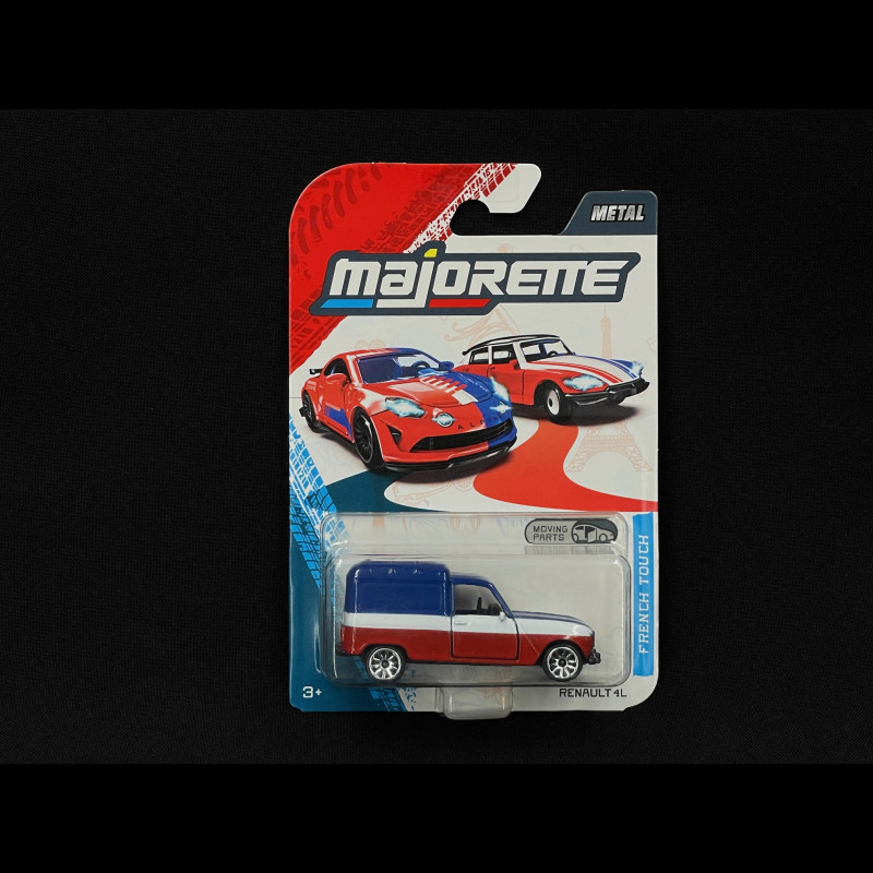 Renault 4L French Touch Blue / White / Red 1/64 Majorette 8502100004