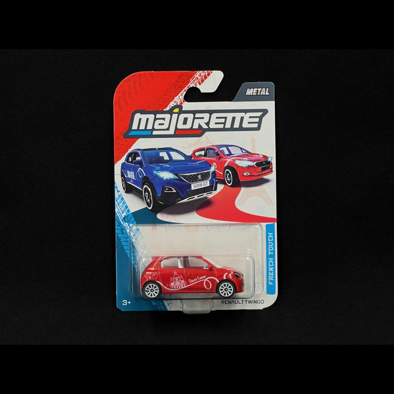 Renault Twingo Sacré Cœur French Touch Red 1/64 Majorette 8502100003