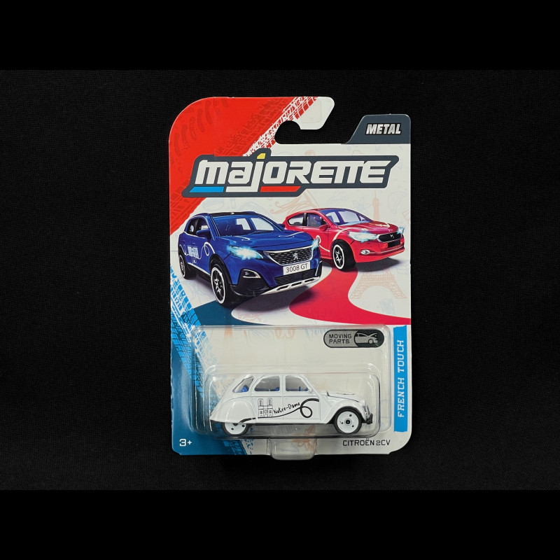 Citroën 2CV Notre-Dame French Touch White 1/64 Majorette 8502100003