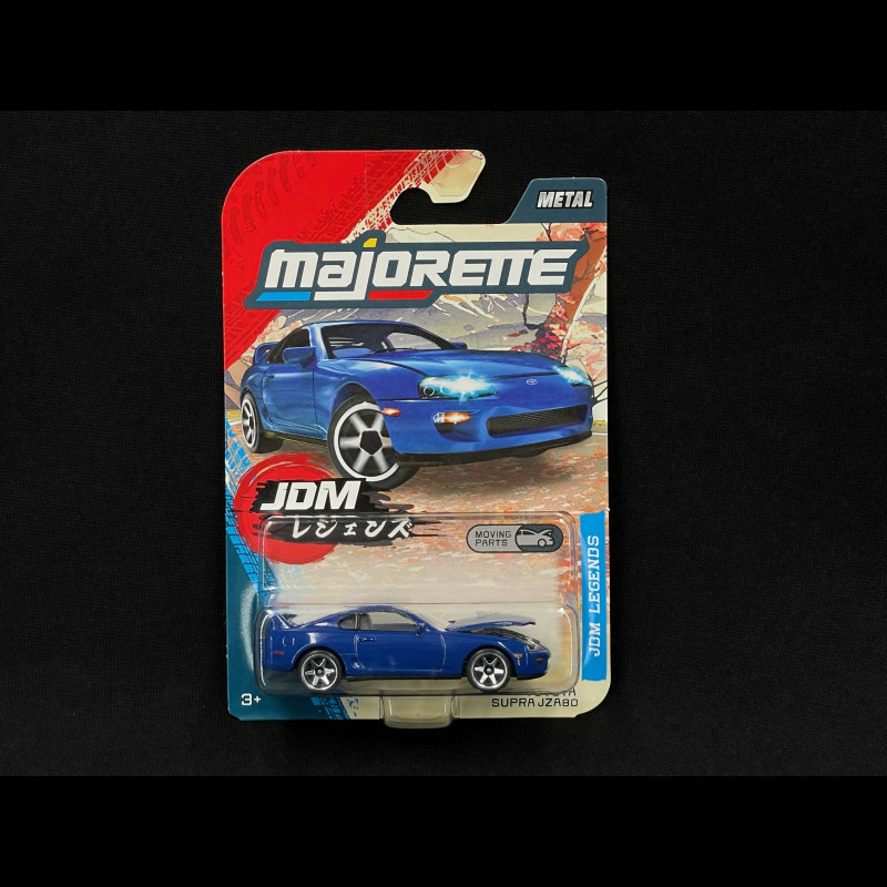 Toyota Supra JZA80 MK4 JDM Legends Blue 1/64 Majorette 8502100000