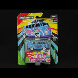 Volkswagen Combi Transporter T1 Bus The Originals Blau / Lila 1/59 Majorette 8504101000