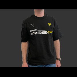 Ferrari T-Shirt 499P Hypercar Puma Schwarz 637928-01 - unisex