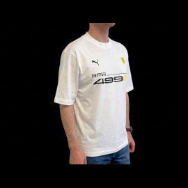 Ferrari T-Shirt 499P Hypercar Puma Weiß 637928-04 - unisex