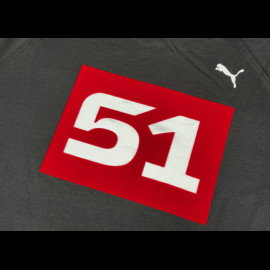 Ferrari T-Shirt 499P n° 51 Hypercar Puma Schwarz / Rot 637929-01 - unisex
