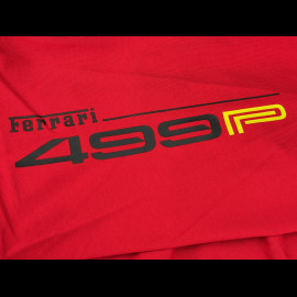 Ferrari T-Shirt 499P n° 50 Hypercar Puma Rot / Weiß 637929-02 - unisex