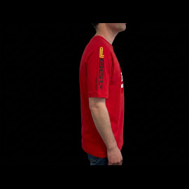 Ferrari T-Shirt 499P n° 50 Hypercar Puma Rot / Weiß 637929-02 - unisex