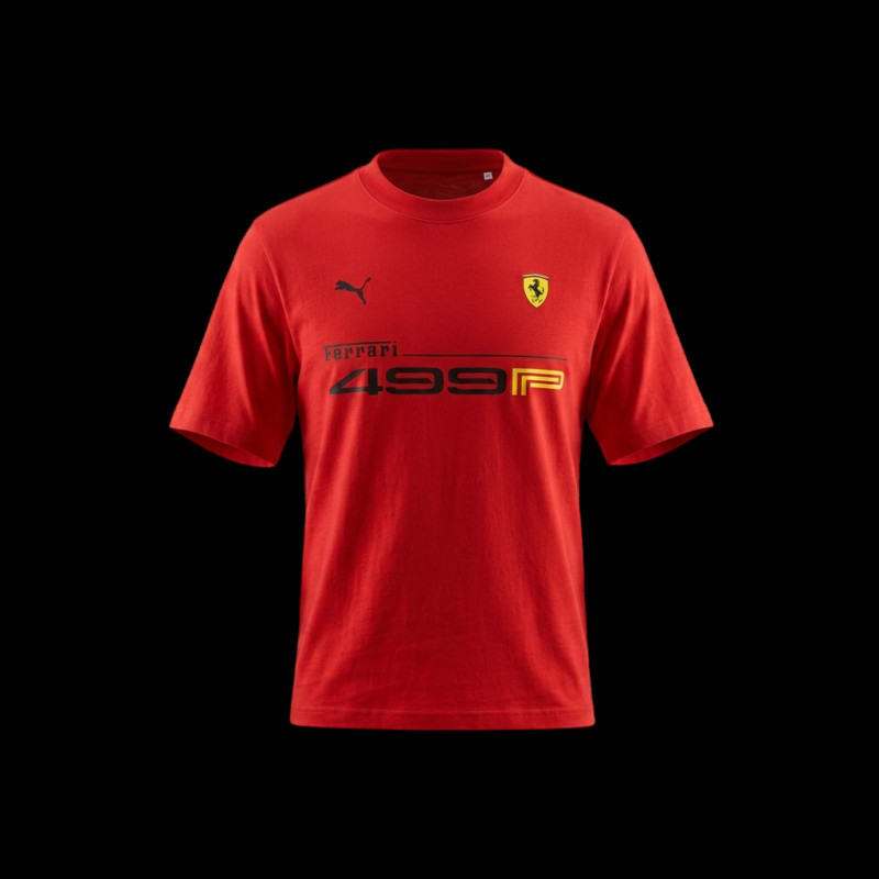 Ferrari T-shirt 499P Hypercar Puma Red 637928-02 - unisex