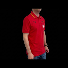 Ferrari Poloshirt 499P n° 51 Hypercar Puma Red 637931-02 - unisex