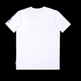 Ayrton Senna T-shirt F1 n° 12 White ASLE01015-WHT - unisex