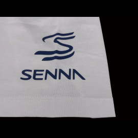 Ayrton Senna T-shirt F1 n° 12 White ASLE01015-WHT - unisex