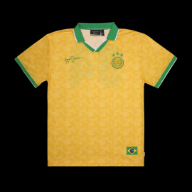 Ayrton Senna T-shirt F1 1994 Yellow ASLE06001-YLW - unisex