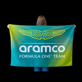 Aston Martin Flag XL F1 Team Alonso / Stroll Green 140 x 100 cm 701238100-001
