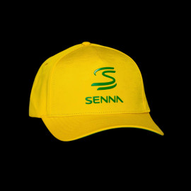 Ayrton Senna Cap F1 Gelb ASLE10901-YLW - unisex