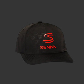Ayrton Senna Cap F1 Schwarz ASLE10901-BLK - unisex