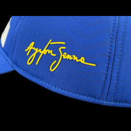 Ayrton Senna Hat F1 National Blue ASLE10904-BLU - unisex