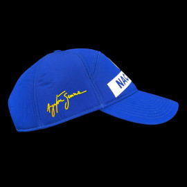 Ayrton Senna Hat F1 National Blue ASLE10904-BLU - unisex