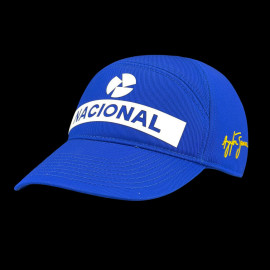 Ayrton Senna Hat F1 National Blue ASLE10904-BLU - unisex