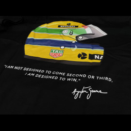 Tag Heuer x Ayrton Senna T-shirt F1 Black ASTH01005-BLK - unisex