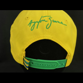 Ayrton Senna Cap F1 Gelb ASLE10901-YLW - unisex