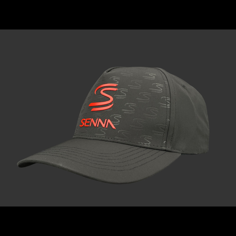 Ayrton Senna Hat F1 Black ASLE10901-BLK - unisex