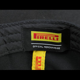 Pirelli Cap F1 Podium Bestickte Scwharz 0101 - unisex