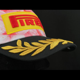 Pirelli Cap F1 Podium Japan GP 2026 Bestickte Schwarz / Rot 0114 - unisex