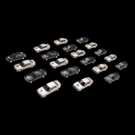 Set of 20 Mercedes-Benz 190E Evo1 Nürburgring Race of Champions 1984 1/64 Mini GT MGTS0016