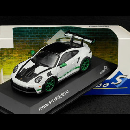 Porsche 911 GT3 RS Typ 992 2023 Tribute To 1972 Carrera RS Weissach Package Weiß / Grüne Streifen 1/43 Solido S4314801