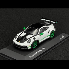 Porsche 911 GT3 RS Type 992 2023 Tribute To 1972 Carrera RS Weissach Package White / Green Stripes 1/43 Solido S4314801
