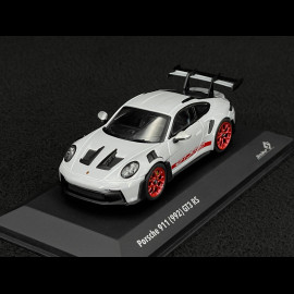 Porsche 911 GT3 RS Type 992 2023 Ice Grey Metallic / Pyro Red 1/43 Solido S4314802