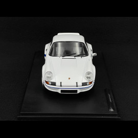 Porsche 911 RSR 2.8 1973 White / Blue Stripes 1/18 Solido S1801119