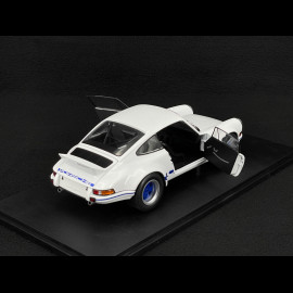 Porsche 911 RSR 2.8 1973 White / Blue Stripes 1/18 Solido S1801119