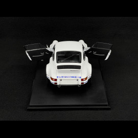Porsche 911 RSR 2.8 1973 Weiß / Blaue Streifen 1/18 Solido S1801119