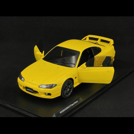 Nissan Silvia S15 Spec-R Aero 1999 Lightning Yellow 1/18 Solido S1812206