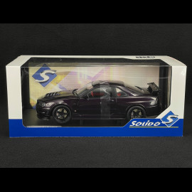 Nissan Skyline GT-R R34 Z-Tune 1999 Midnight Purple 1/18 Solido S1804311