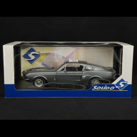 Ford Shelby Mustang GT500 1967 Grey / Black Stripes 1/18 Solido S1802905