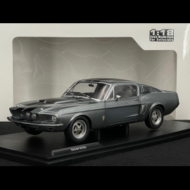 Ford Shelby Mustang GT500 1967 Grau / Schwarze Streifen 1/18 Solido S1802905