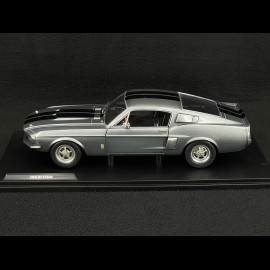 Ford Shelby Mustang GT500 1967 Grey / Black Stripes 1/18 Solido S1802905