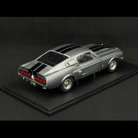 Ford Shelby Mustang GT500 1967 Grau / Schwarze Streifen 1/18 Solido S1802905