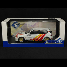 Honda Civic EG6 Mugen Racing 1992 Weiß / Rote Streifen 1/18 Solido S1810404