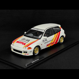 Honda Civic EG6 Mugen Racing 1992 Weiß / Rote Streifen 1/18 Solido S1810404