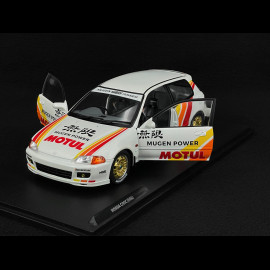 Honda Civic EG6 Mugen Racing 1992 Weiß / Rote Streifen 1/18 Solido S1810404