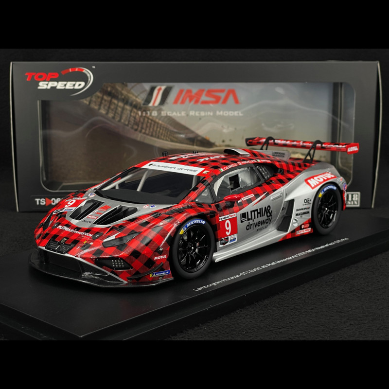 Lamborghini Huracan GT3 Evo2 n° 9 24h Daytona 2025 Pfaff 1/18 Top Speed TS0625