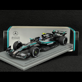 Kimi Antonelli Mercedes W16 n° 12 3rd Canadian GP 2025 with Pit Board 1/43 Spark S9617