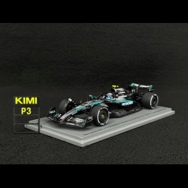 Kimi Antonelli Mercedes W16 n° 12 3rd Canadian GP 2025 with Pit Board 1/43 Spark S9617
