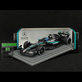George Russell Mercedes W16 n° 63 Winner Canadian GP 2025 with Pit Board 1/43 Spark S9616