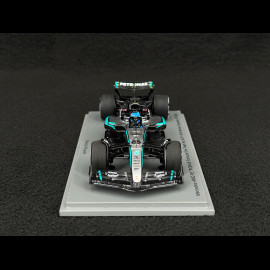 George Russell Mercedes W16 n° 63 Winner Canadian GP 2025 with Pit Board 1/43 Spark S9616