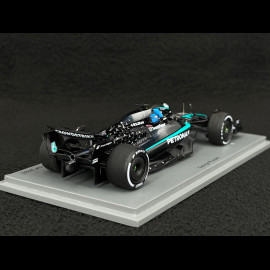 George Russell Mercedes W16 n° 63 Winner Canadian GP 2025 with Pit Board 1/43 Spark S9616